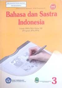 Image of BAHASA DAN SASTRA INDONESIA 3 PROGRAM IPA/IPS KELAS XII