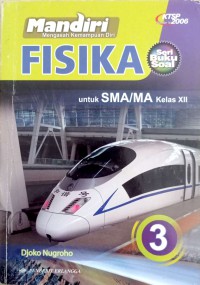 Image of MANDIRI FISIKA 3 KELAS XII KTSP 2006