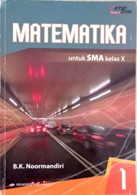 Image of MATEMATIKA 1 KELAS X KTSP 2006