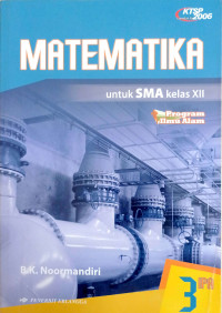 Image of MATEMATIKA 3 KELAS XII PROGRAM ILMU ALAM KTSP 2006