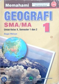 Image of MEMAHAMI GEOGRAFI 1 KELAS X