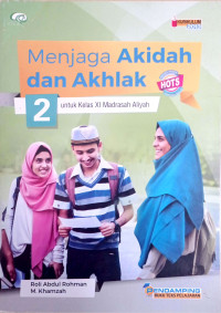 Image of MENJAGA AKIDAH DAN AKHLAK 2 KELAS XI HOTS