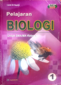 Image of PELAJARAN BIOLOGI UNTUK SMA MA KELAS X KTSP 2006