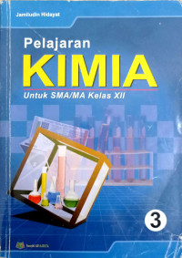 Image of PELAJARAN KIMIA 3 KELAS XII