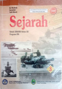 Image of SEJARAH 3 KELAS XII PROGRAM IPA BSE
