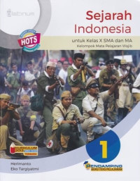 Image of SEJARAH INDONESIA 1 KELAS X HOTS