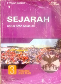 Image of SEJARAH UNTUK SMA KELAS XII
